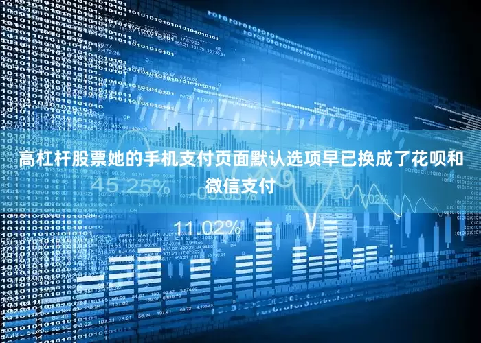 高杠杆股票她的手机支付页面默认选项早已换成了花呗和微信支付