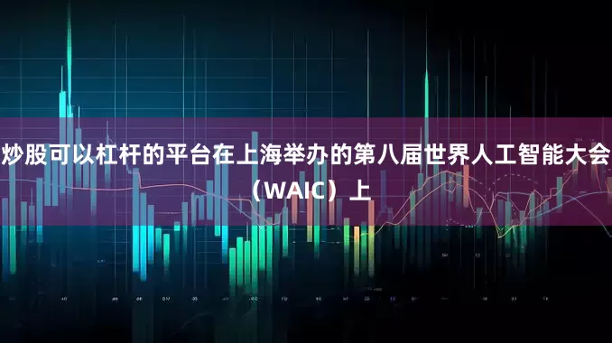 炒股可以杠杆的平台在上海举办的第八届世界人工智能大会（WAIC）上